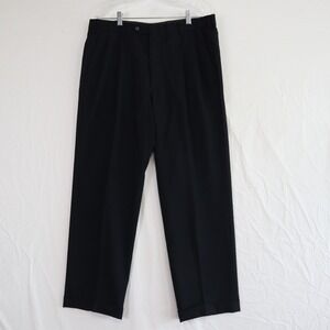 Brooks Brothers Pants Mens 36R Brooksease Wool Dress Suit Cuffed Pleated‎ Blue